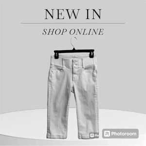 Apt 9 Misses 4P Modern White Capri Jean